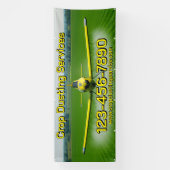 Anpassung der Zaunwerbung für Crop Dusting Service Banner (Vertikal)