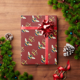 Anpassung des Honigetiketts Geschenkpapier
