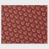 Anpassung des Honigetiketts Geschenkpapier (Flach)