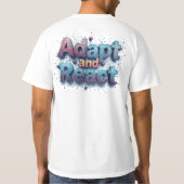 Anpassung und Reaktion an den sich verändernden Hi T-Shirt (Rückseite)