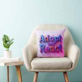 Anpassung und Reaktion Kissen