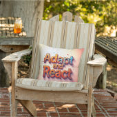 Anpassung und Reaktion Kissen (Stuhl)