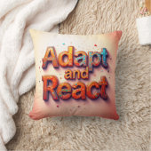 Anpassung und Reaktion Kissen (Decke)