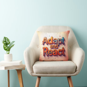 Anpassung und Reaktion Kissen