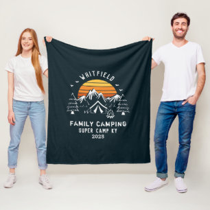 Anpassungsfähige Familienurlaub für Camping Fleecedecke