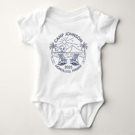 Anpassungsgruppe für Familienurlaub Baby Strampler