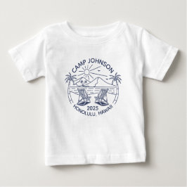 Anpassungsgruppe für Familienurlaub Baby T-shirt