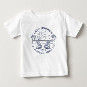 Anpassungsgruppe für Familienurlaub Baby T-shirt
