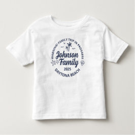 Anpassungsgruppe für Familienurlaub Kleinkind T-shirt