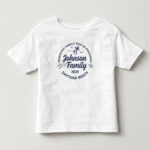 Anpassungsgruppe für Familienurlaub Kleinkind T-shirt
