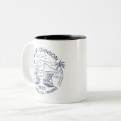 Anpassungsgruppe für Familienurlaub Zweifarbige Tasse (Vorderseite Links)