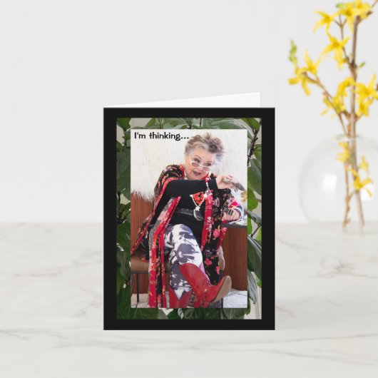 Anpflanzung eines Gartens von Chips 'n Candy Card Karte (Gelbe Blume)