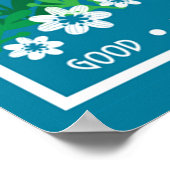 Anpflanzung von Saatgut mit guter Motivation Poster (Ecke)