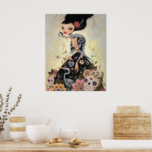 Anpicious Print Poster (Küche)