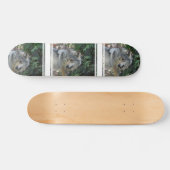 Anpirschendes Wolf-Skateboard Skateboard (Horizontal)