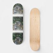 Anpirschendes Wolf-Skateboard Skateboard (Vorderseite)