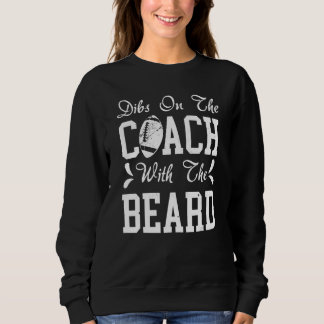 Anrecht auf den Coach mit dem Bart Fußballtrainers Sweatshirt