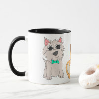 Anreden und Profilieren - Hündchen-Kaffee-Tasse