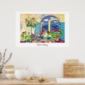 Anreise Poster (Küche)