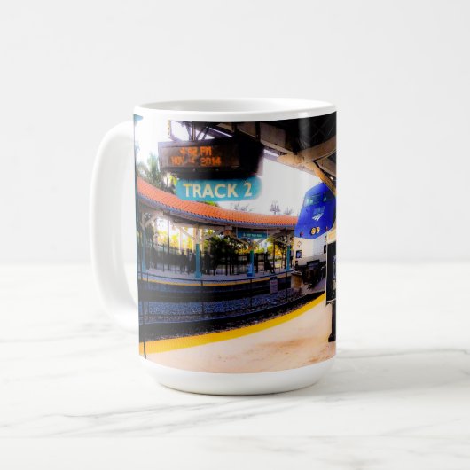 Anreise Track 2 Kaffeetasse (Vorderseite Links)
