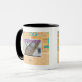 Anruf 1-800-LOLCATS Tasse (Vorderseite Links)