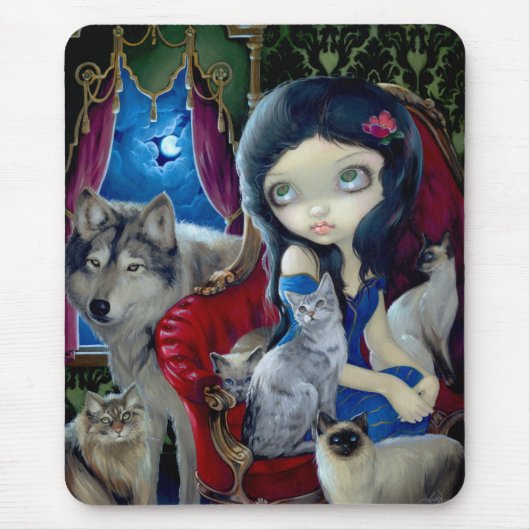 "Anruf der Nacht" Mousepad (Vorne)