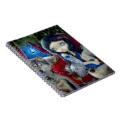 "Anruf der Nacht" Notizbuch Notizblock (Rechte Seite)