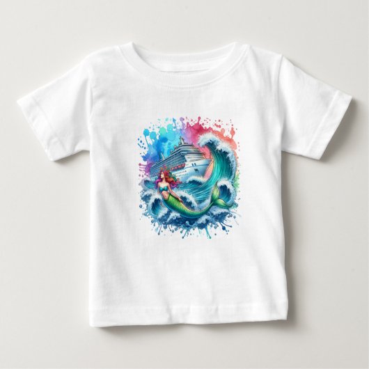 Anruf der Siren Baby T-shirt (Vorderseite)
