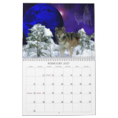 Anruf der Wolf-Kalender Kalender (Feb 2027)