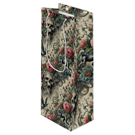 Anruf in die Nachtgalerie - Gotisch Viktorianisch Geschenktüte Für Weinflaschen