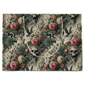 Anruf in die Nachtgalerie - Gotisch Viktorianisch Große Geschenktüte (Vorderseite)