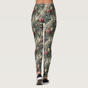 Anruf in die Nachtgalerie - Gotisch Viktorianisch Leggings