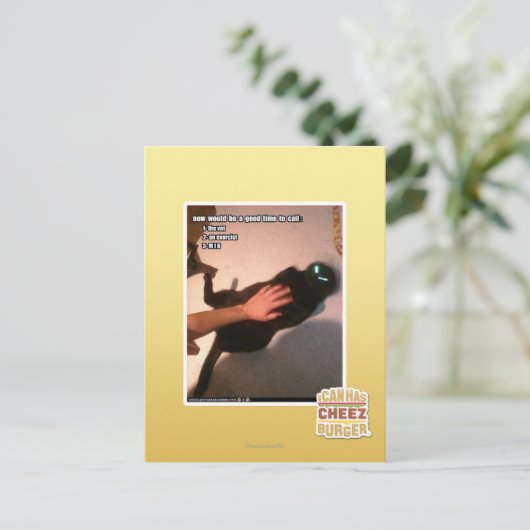 Anruf MIB Postkarte (Stehend Vorderseite)