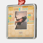 Anruf MIB Silbernes Ornament (Links)