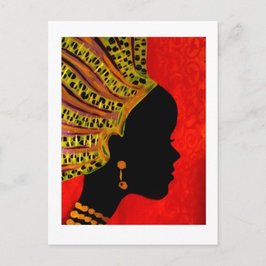 Anruf nach Ägypten II Postkarte von Alicia L. McDa (Vorderseite)