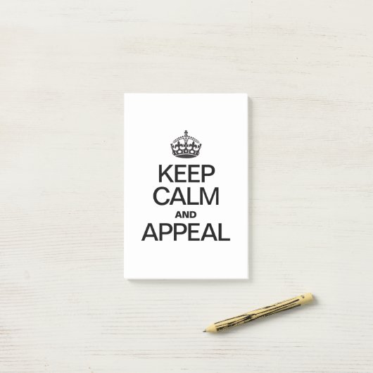 ANRUF UND ANTRAG BEHALTEN POST-IT KLEBEZETTEL (Auf Schreibtisch)