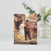 Anruf von Edmund Blair Leighton Postkarte (Stehend Vorderseite)