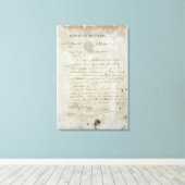 Anruf von Maximilien de Robespierre Leinwanddruck (Insitu (Holzboden))