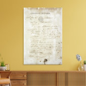 Anruf von Maximilien de Robespierre Leinwanddruck (Insitu (Wohnzimmer))