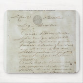 Anruf von Maximilien de Robespierre Mousepad (Vorne)