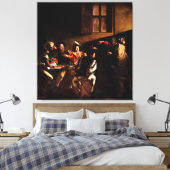 Anruf von St. Matthew durch Caravaggio (1600) Leinwanddruck (Insitu (Schlafzimmer))