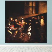 Anruf von St. Matthew durch Caravaggio (1600) Leinwanddruck (Insitu (Holzboden))