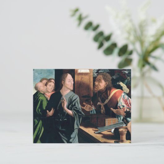 Anruf von St. Matthew Postkarte (Stehend Vorderseite)