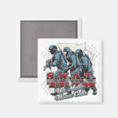 Anrufe des SWAT-Teams Magnet (Vorderseite/Rückseite)