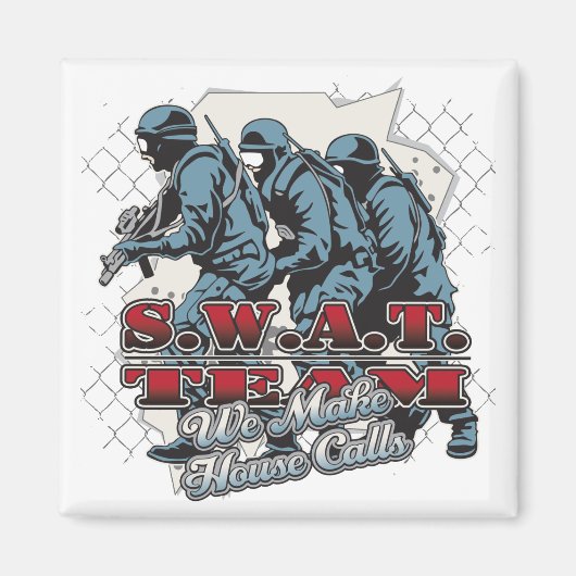 Anrufe des SWAT-Teams Magnet (Vorne)