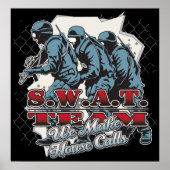Anrufe des SWAT-Teams Poster (Vorne)