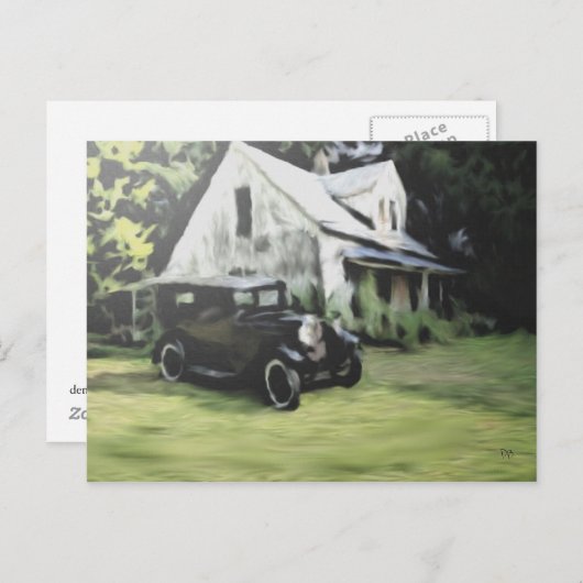 Anrufe Postkarten (Vorne/Hinten)