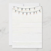 Anrufend alle glücklichen Campers Pink Camper Van Einladung (Rückseite)