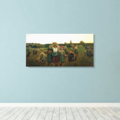 Anrufend in den Gleanern, 1859 Leinwanddruck (Insitu (Holzboden))