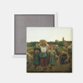 Anrufend in den Gleanern, 1859 Magnet (Vorderseite/Rückseite)